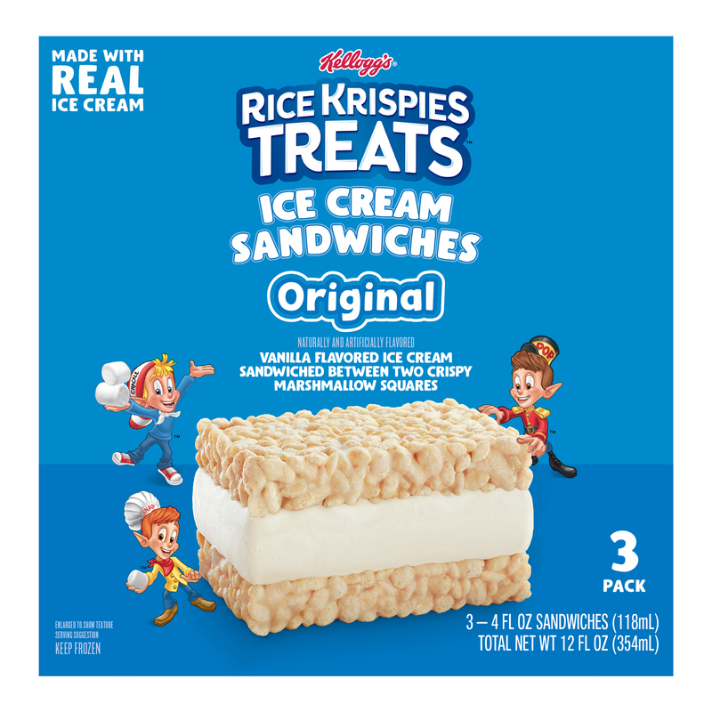 極希少/メロハー,AOR◆CHRIS IRVINE/FROZEN S Rice Krispies Treats Original Ice Cream Sandwiches, 4 fl oz, 3