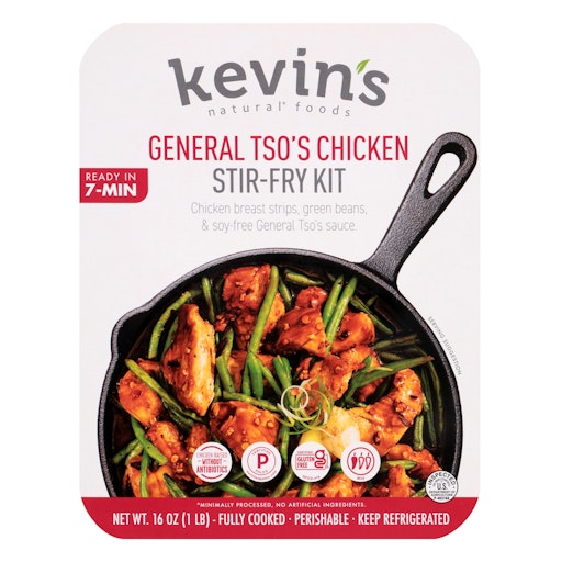 Kevin's Natural Foods General Tso's Chicken Stir-Fry Kit | Giant Kevin's Natural Foods General Tso's Chicken Stir-Fry Kit | Giant