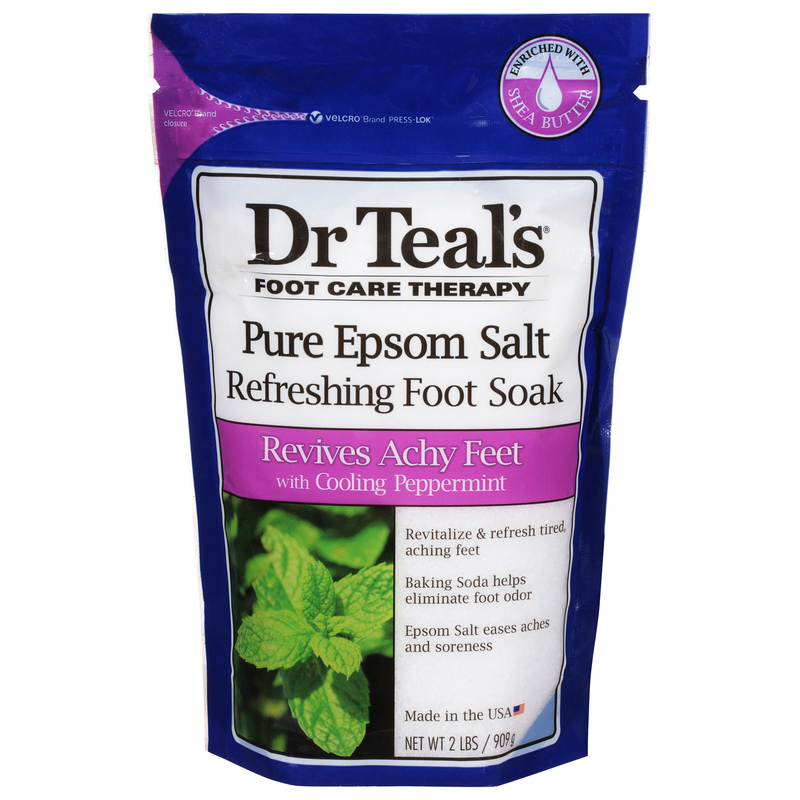 Dr Teal's Epsom Salt, Pure, Refreshing Foot Soak | Giant Eagle | Because It  Matters | Grocery Store & Pharmacy