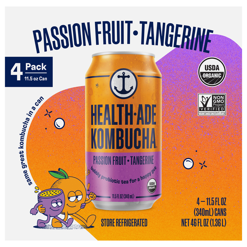 Health-Ade Passion Fruit Tangerine Kombucha | Giant Eagle