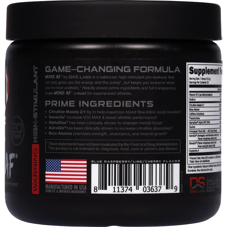 Woke AF Nootropic Pre-Workout | Giant Eagle | Because It Matters | Grocery Store & Pharmacy Woke AF Nootropic Pre-Workout | Giant Eagle | Because It Matters | Grocery Store & Pharmacy