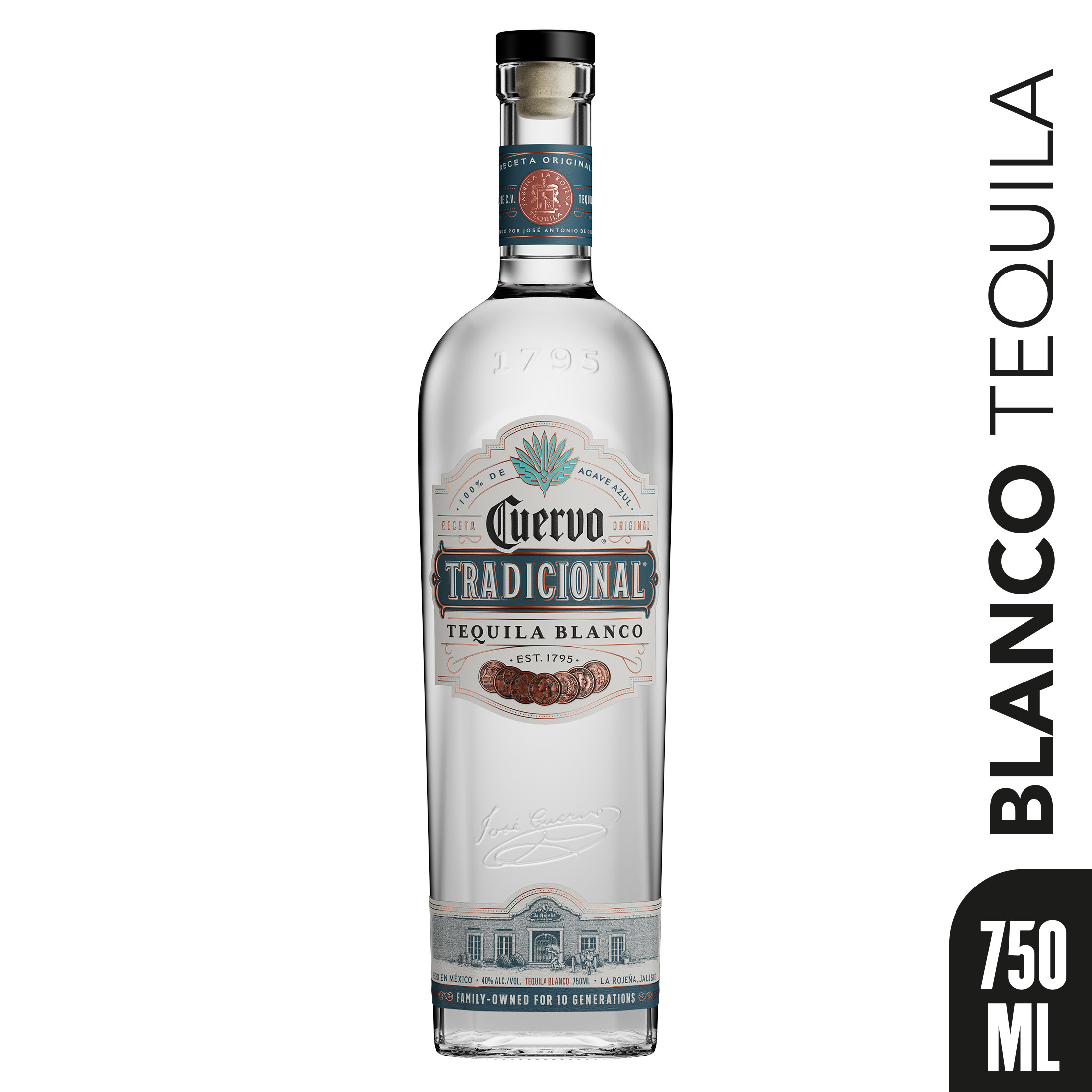 Jose Cuervo® Tradicional® Blanco Tequila 80 Proof (750 ml) | Giant