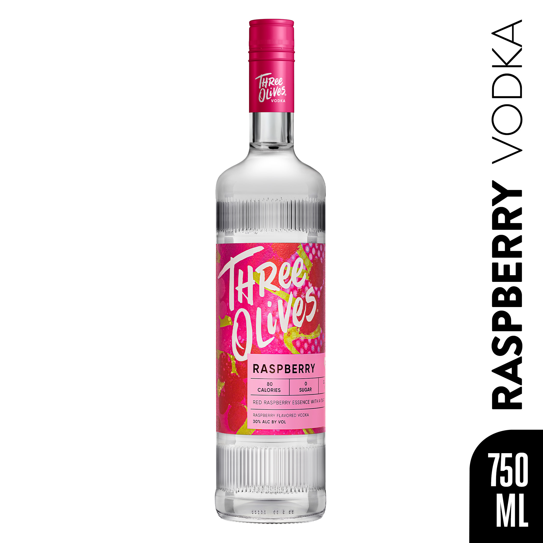 Three Olives® Vodka Raspberry 60 Proof (750 ml) | Giant Eagle
