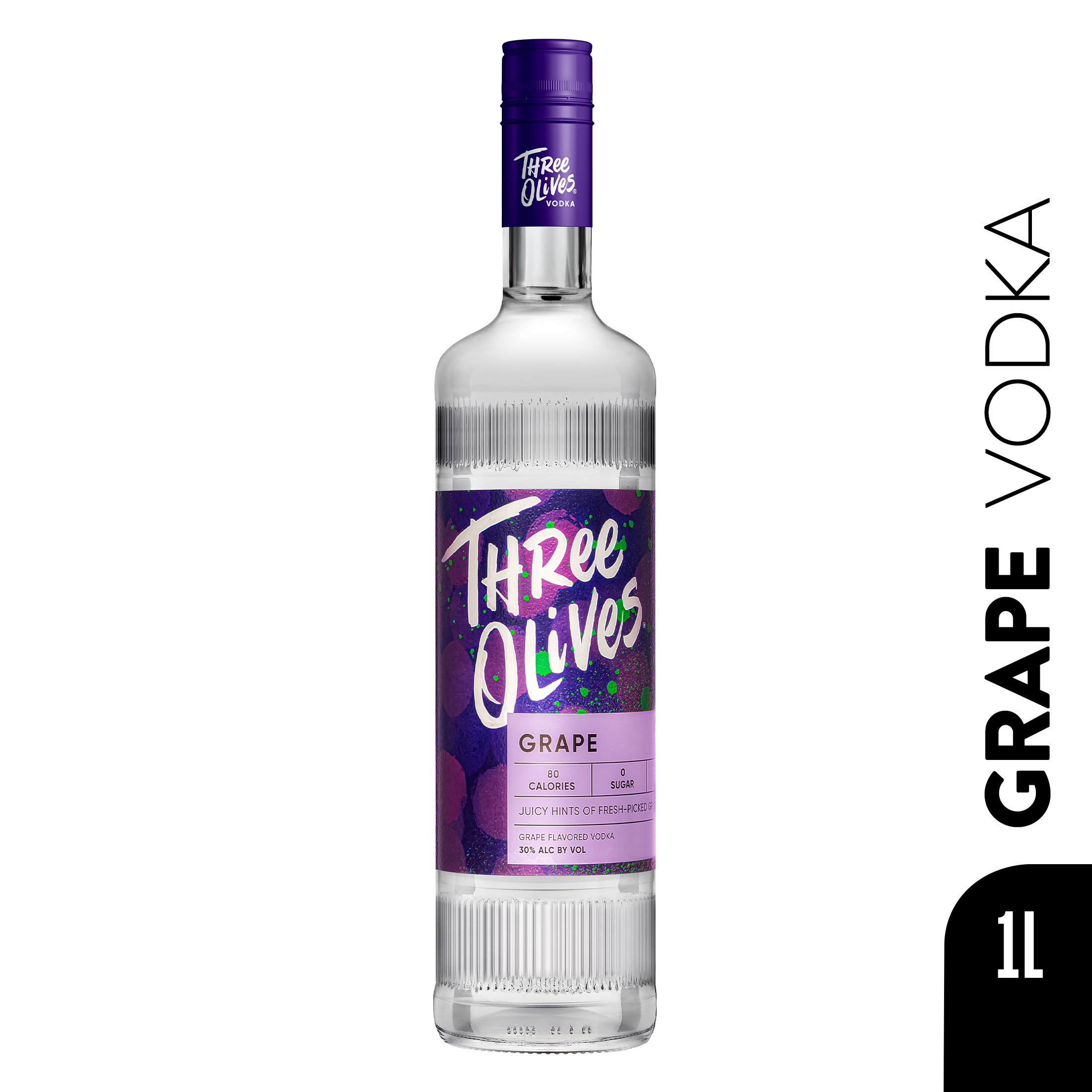 Three Olives® Vodka Grape 60 Proof (1 L) | Giant Eagle | Because