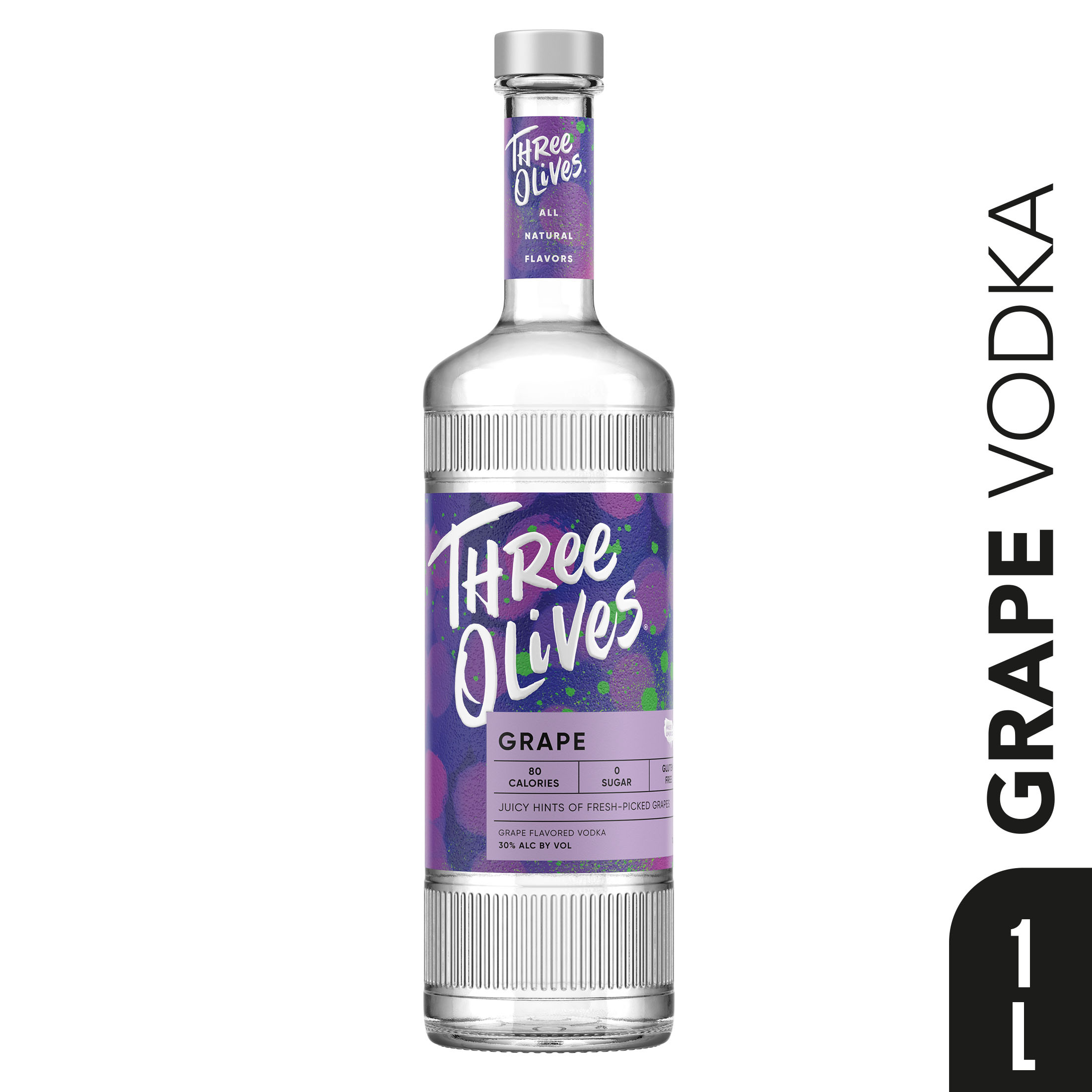 Three Olives® Vodka Grape 60 Proof (1 L) | Giant Eagle | Because