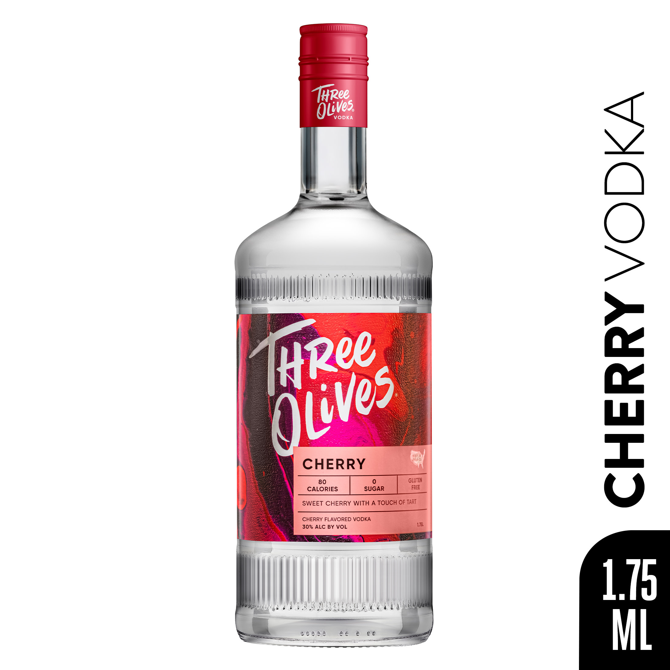 Three Olives® Vodka Cherry 60 Proof (1.75 L) | Giant Eagle