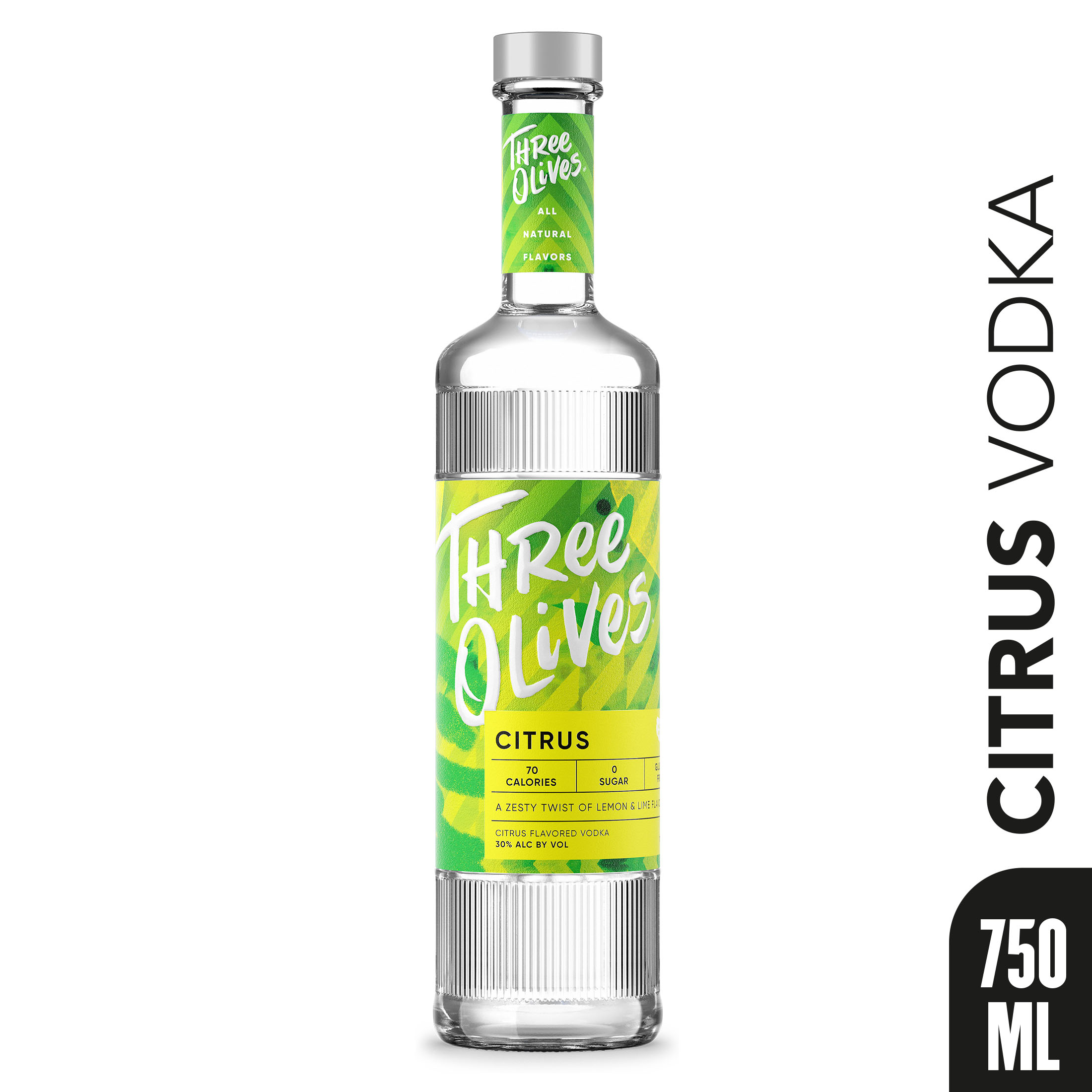 Three Olives® Vodka Citrus 60 Proof - 750 ml | Giant Eagle