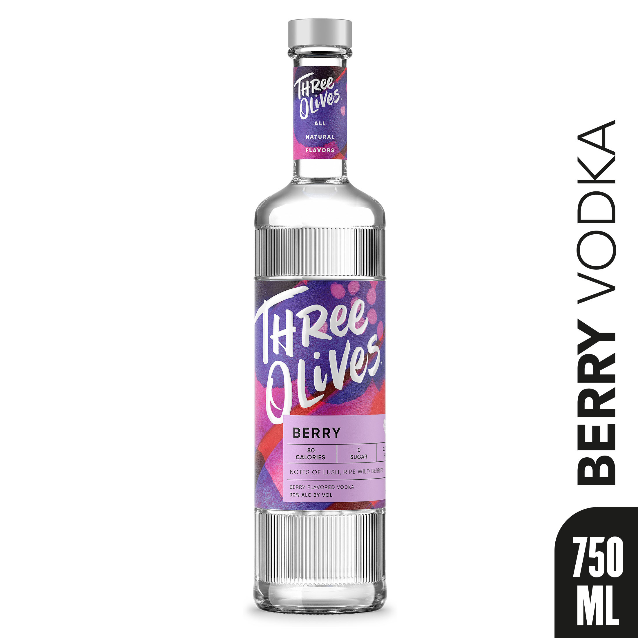 Three Olives® Vodka Berry 60 Proof (750 ml) | Giant Eagle