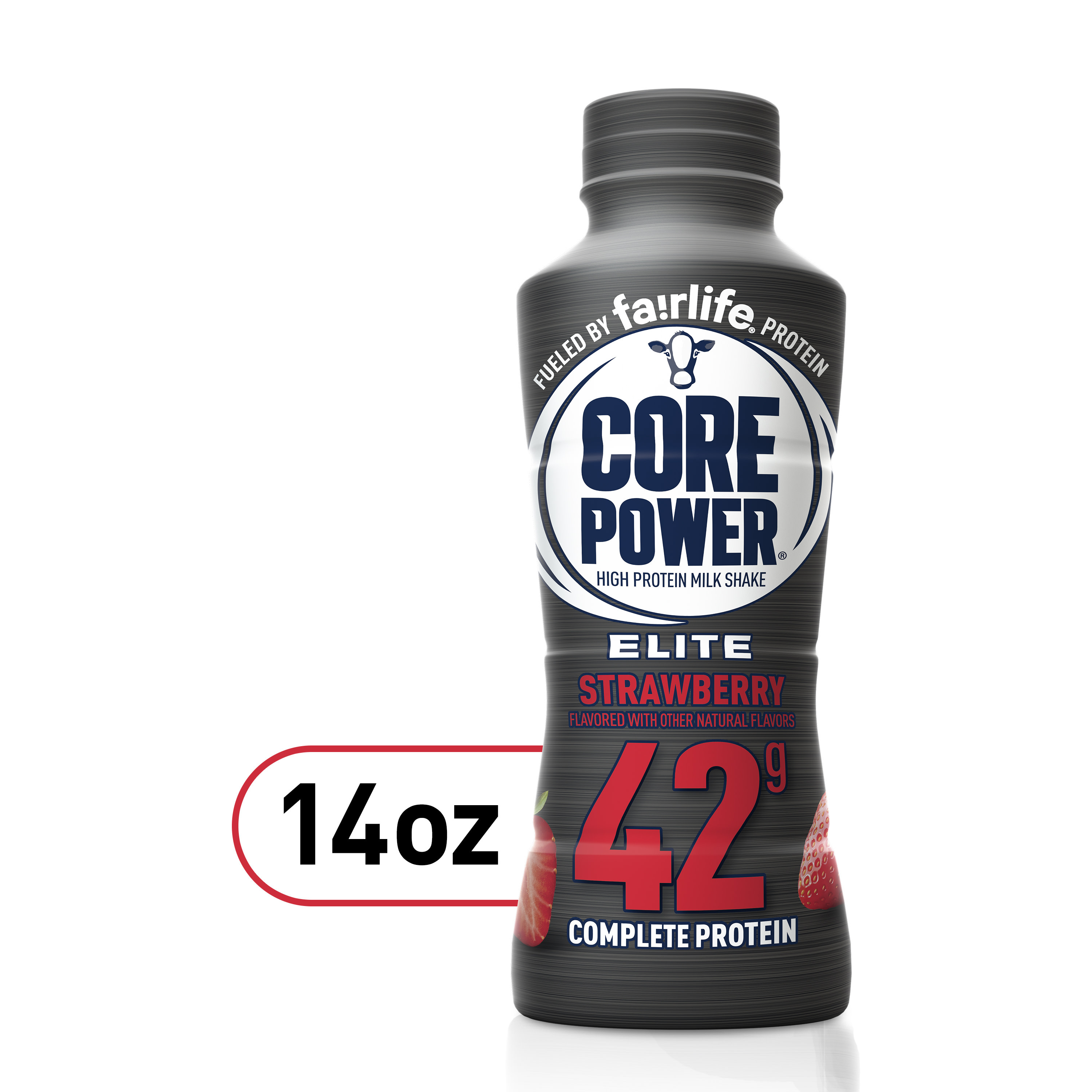 パーフェクトハーモニー　OUR EXCELLENT ENERGY トニック Core Power Elite High Protein Shake, Strawberry, 42g Bottle