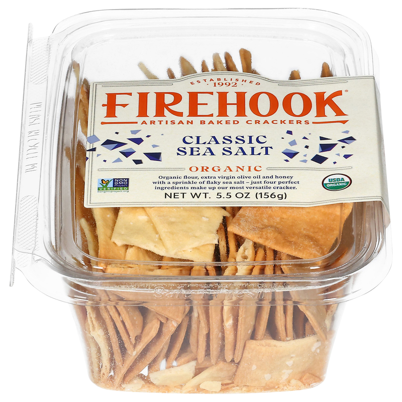 Firehook Organic Classic Sea Salt Artisan Baked Crackers | Giant