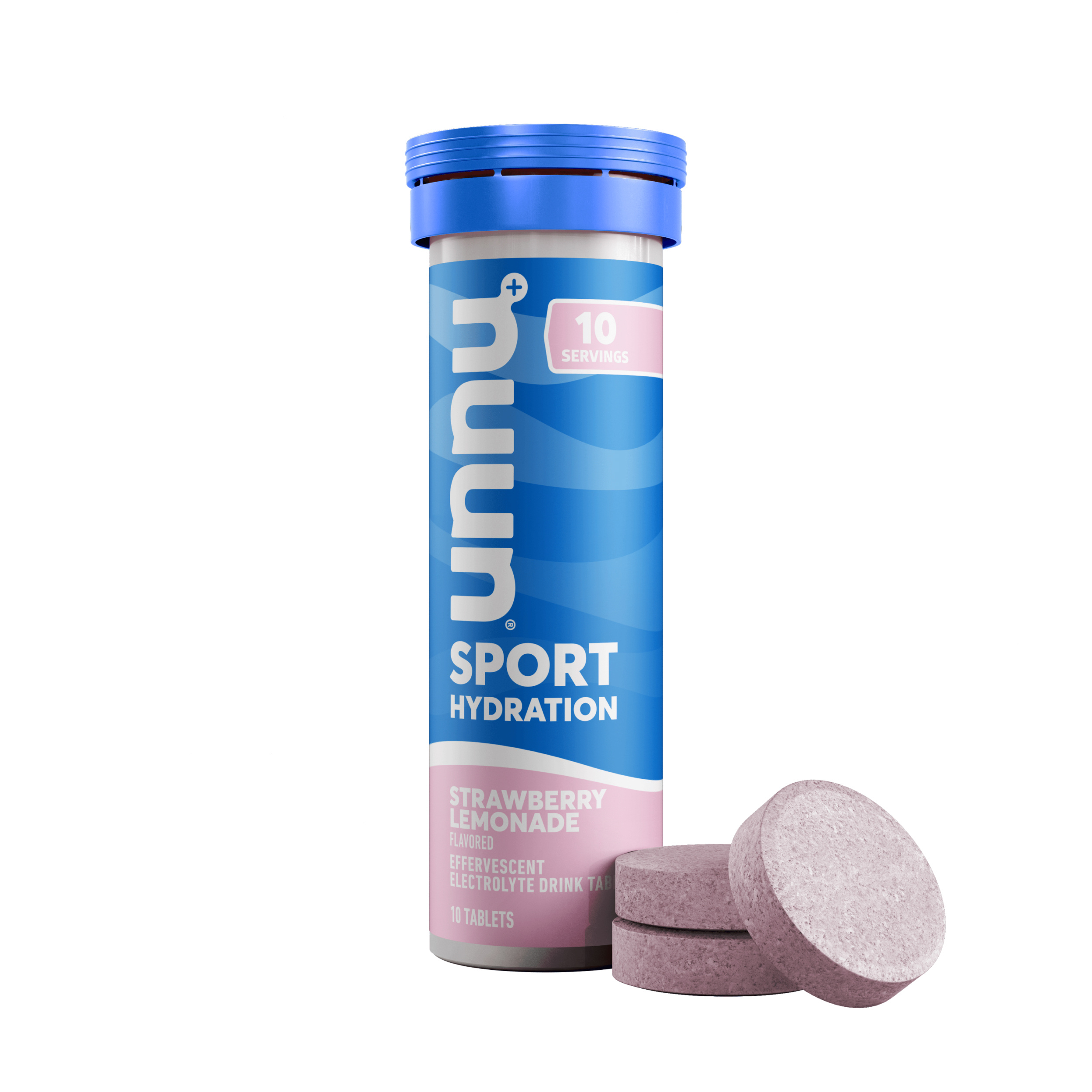 Nuun Sport Electrolytes Hydration Drink Mix Tablets, Lemon Lime