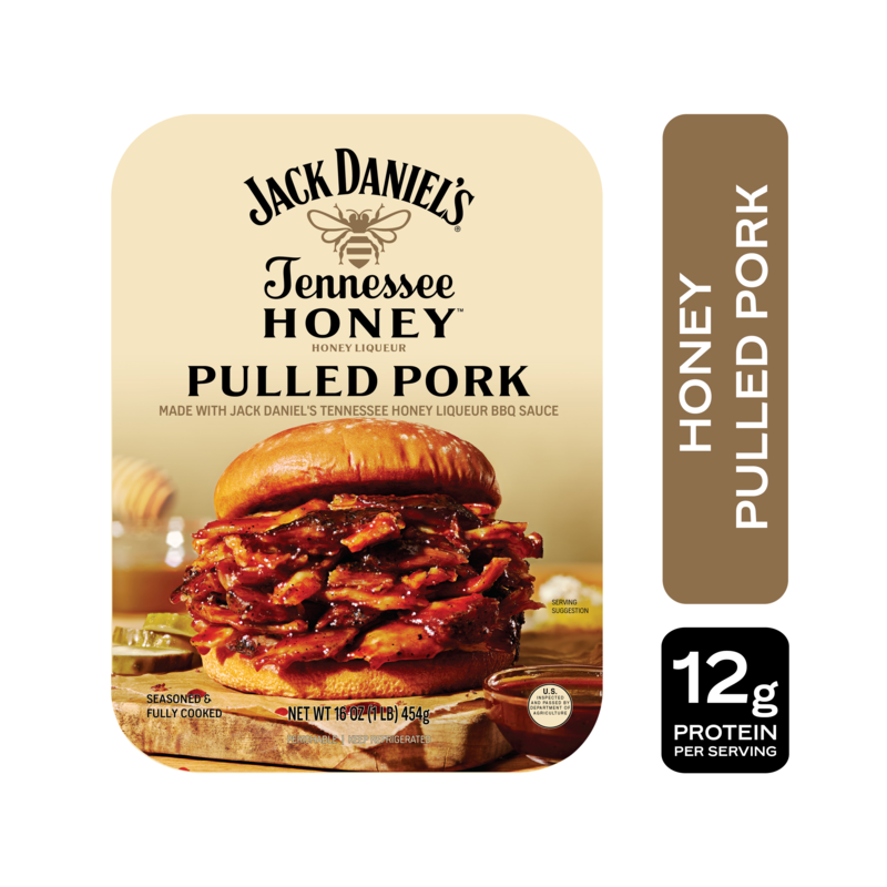 Jack Daniel's Tennessee Honey Pulled Pork, Refrigerated Entree, 16
