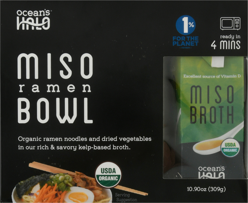 Ocean's Halo Miso Ramen Bowl, Organic | Giant Eagle | Because It