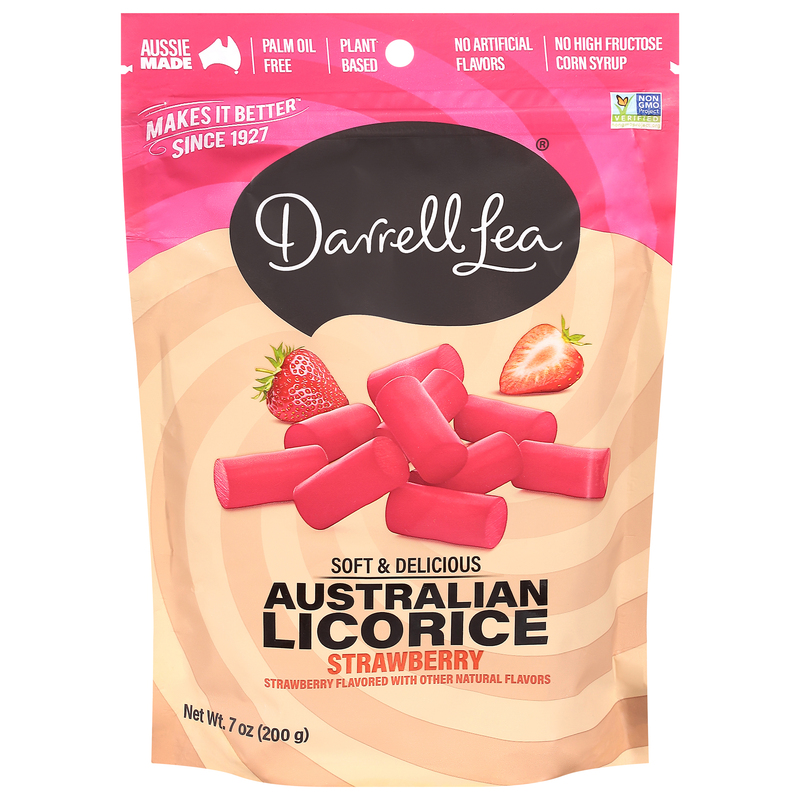Darrell Lea Australian Strawberry Licorice | Giant Eagle | Because