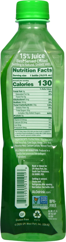 so aloe vera drink Aloe Vera Drink, 50.8 oz. Bottle