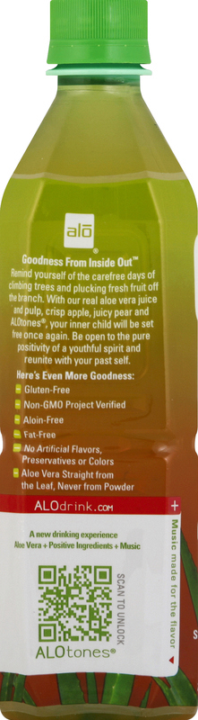 Alo Juice Drink, Aloe Vera, Crisp Fuji Apple + Pear | Giant Eagle | Because  It Matters | Grocery Store & Pharmacy