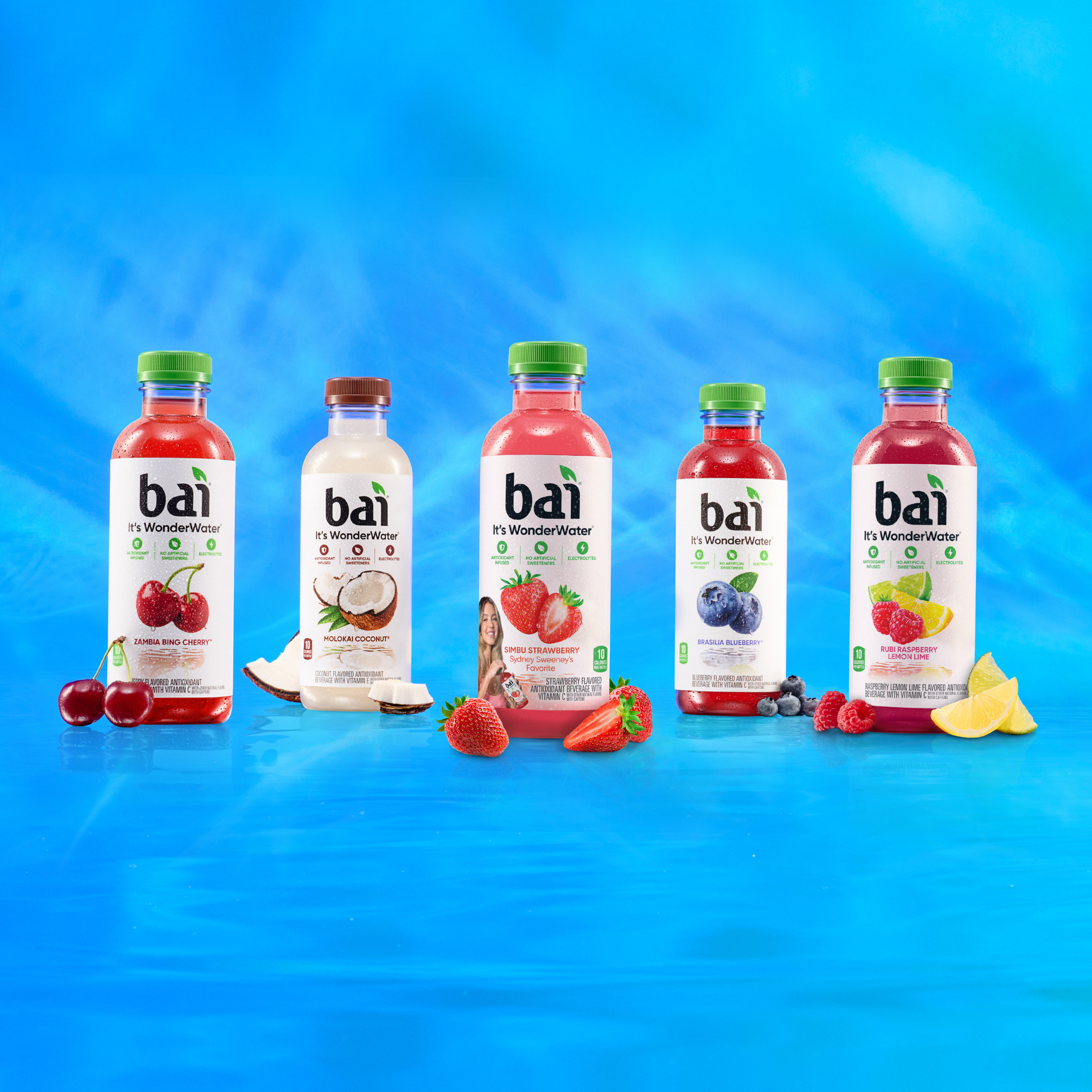 Bai Antioxidant Infused Water Beverage, Zambia Bing Cherry