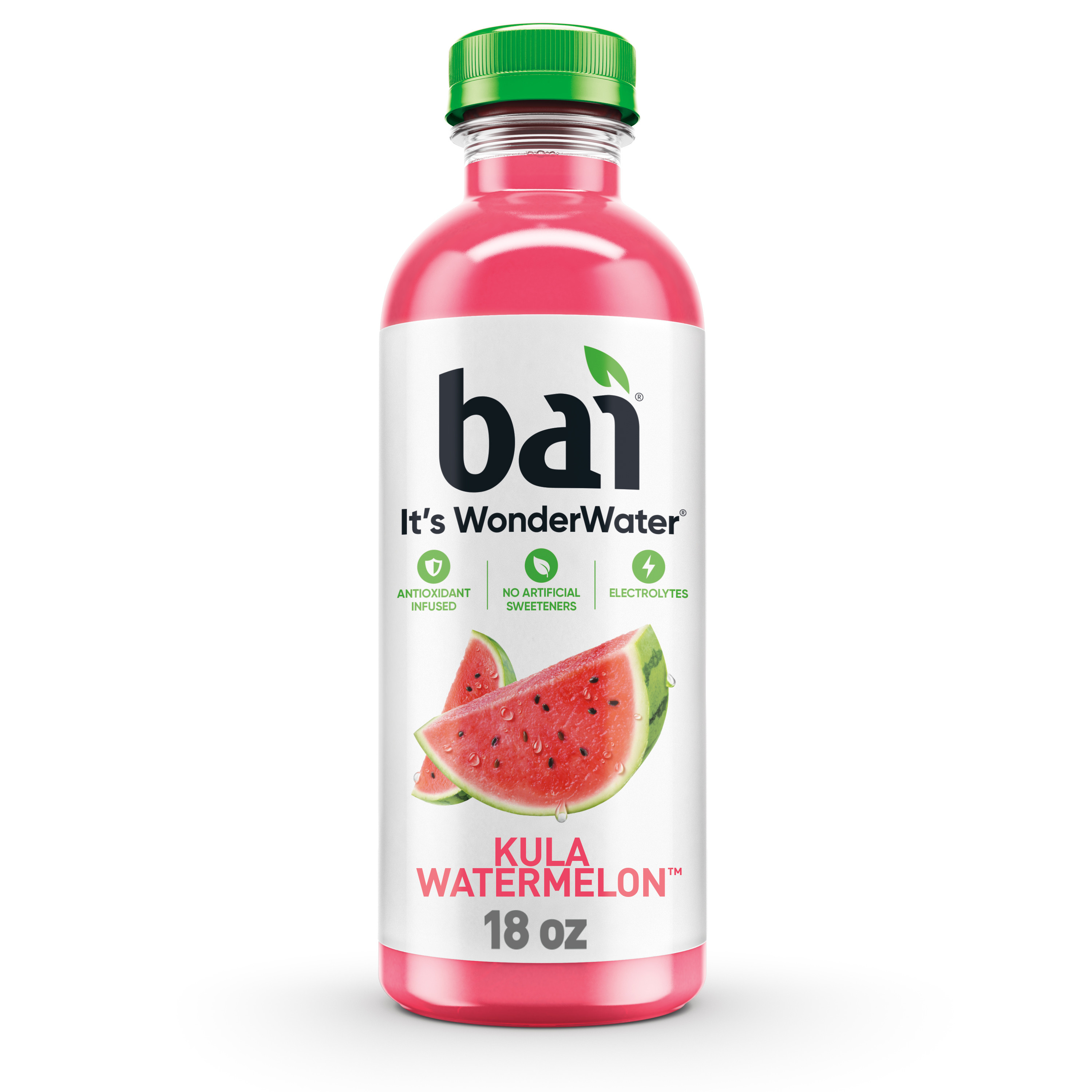 Bai Antioxidant Infused Water Beverage, Kula Watermelon, 18