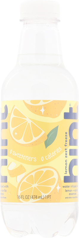 Hint Lemon Zest Freeze Water | Giant Eagle | Because It Matters