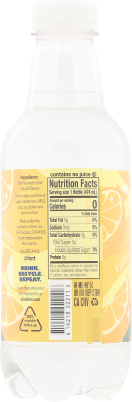 Hint Lemon Zest Freeze Water | Giant Eagle | Because It Matters