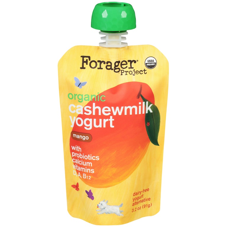 Forager Project Cashewmilk Yogurt, Mango, Dairy-Free Forager Project Cashewmilk Yogurt, Mango, Dairy-Free