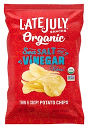 Lay's Potato Chips, Salt & Vinegar Flavored, Party Size, 12.5 Oz
