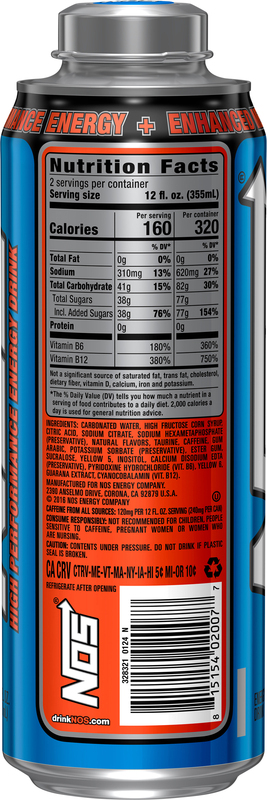 NOS Energy Drink, Original | Giant Eagle | Because It Matters