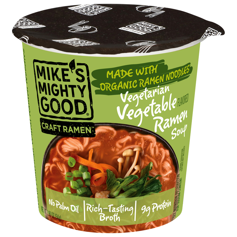 Mike's Mighty Good Vegetarian Vegetable Flavored Ramen Soup