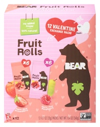 Bear Raspberry Flavoured Fruit Rolls