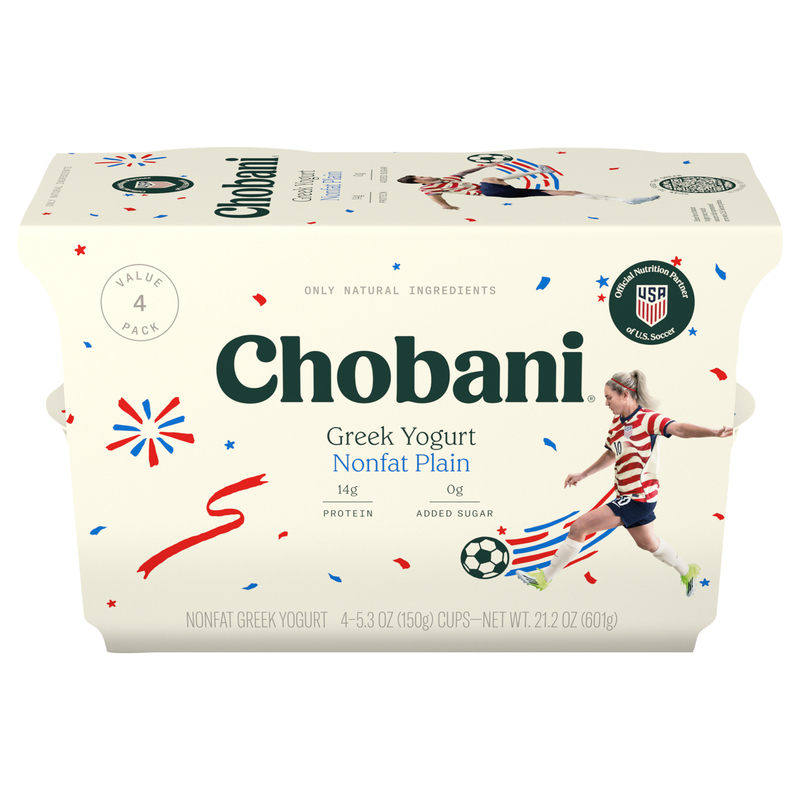 Chobani Nonfat Greek Plain Yogurt Value Pack | Giant Eagle