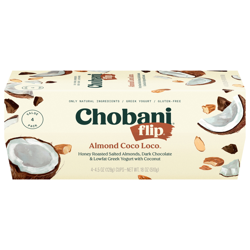 Chobani Lowfat Almond Coco Loco Greek Yogurt Value Pack | Giant