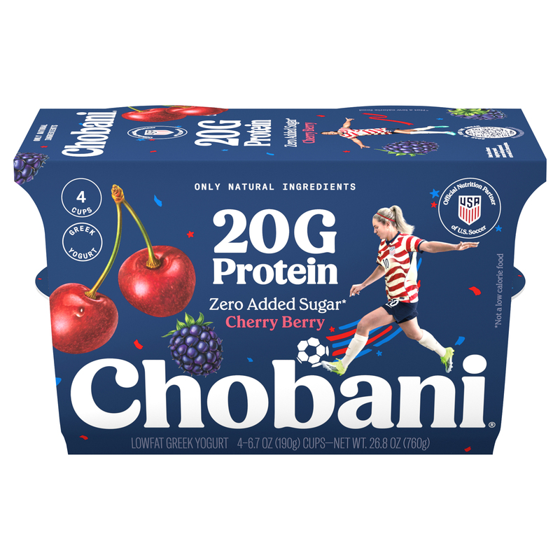 Chobani Lowfat Greek Cherry Berry Yogurt | Giant Eagle | Because