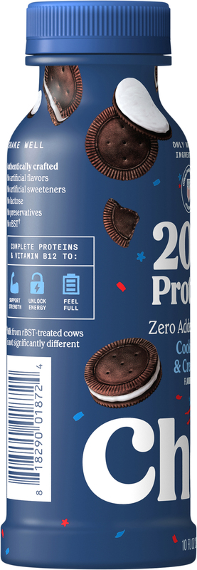 Chobani Zero Added Sugar Greek Yogurt Cookies & Cream Flavored
