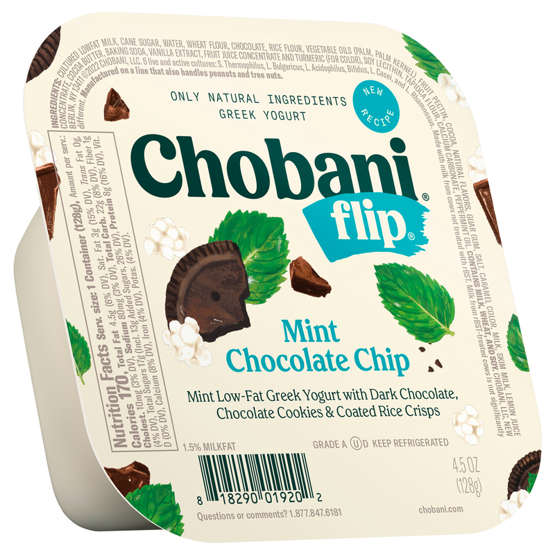 Chobani Yogurt, Greek, Lowfat, Mint Chocolate Chip | Giant Eagle