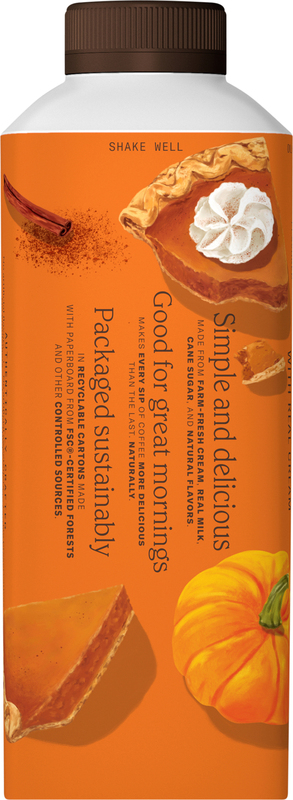 Chobani Pumpkin Spice Flavored Coffee Creamer with Real Cream