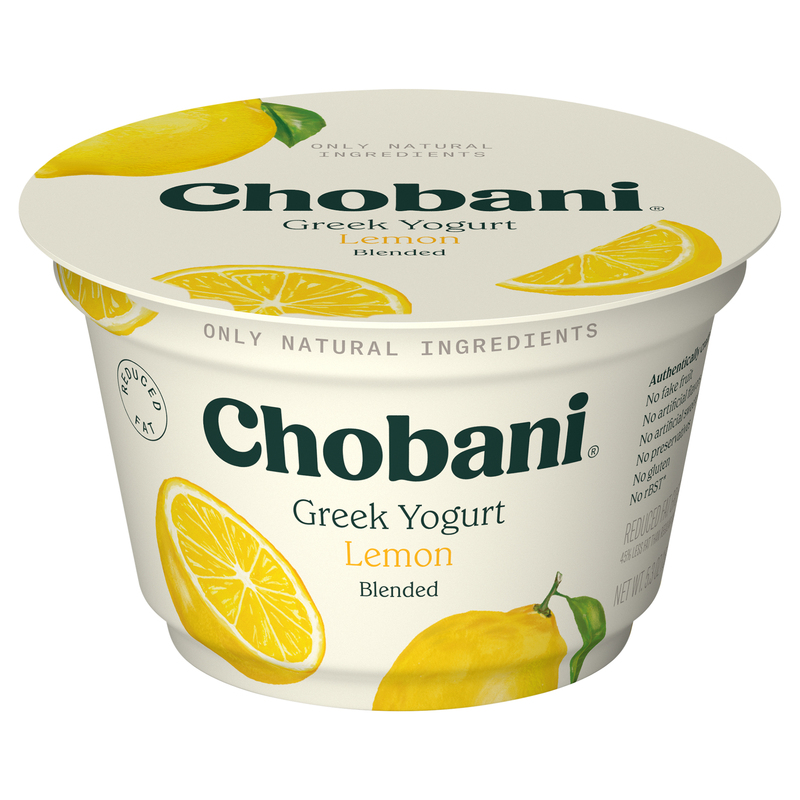 Chobani Reduced Fat Greek Lemon Blended Yogurt | Giant Eagle