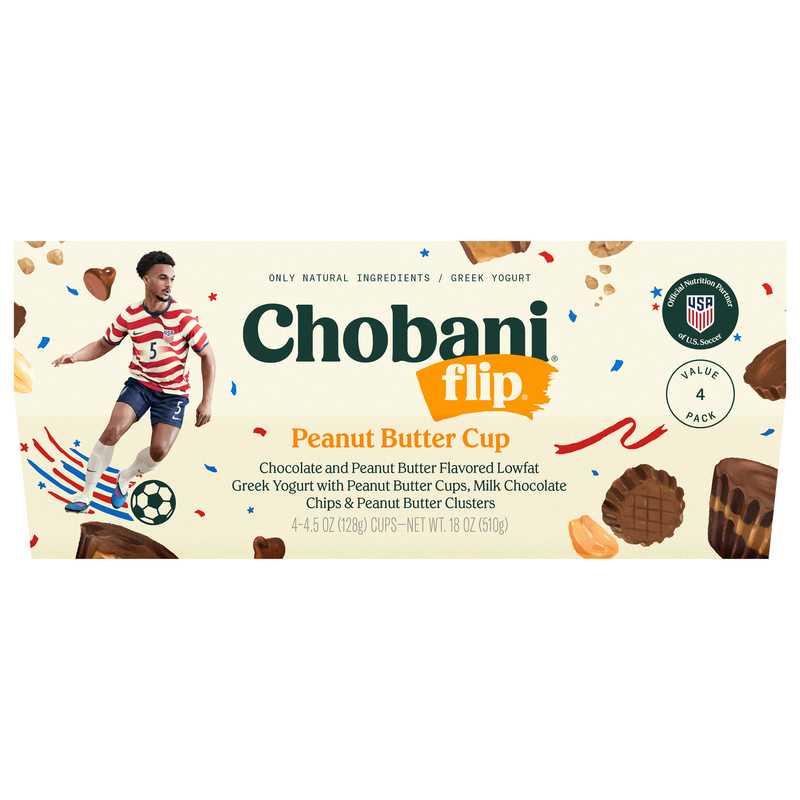 Chobani Lowfat Peanut Butter Cup Greek Yogurt Value Pack | Giant