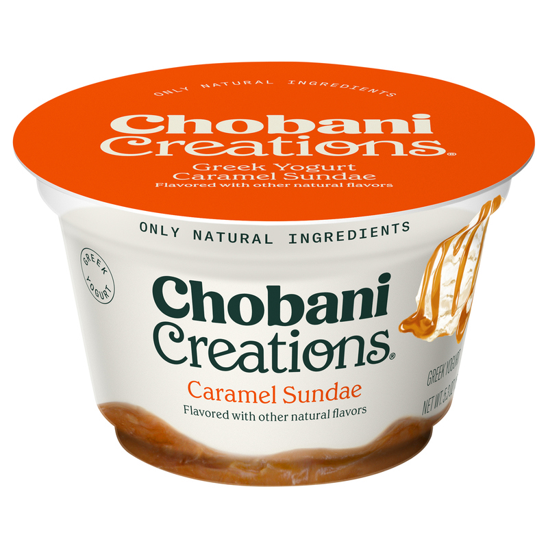 Chobani Yogurt, Greek, Caramel Sundae | Giant Eagle | Because It