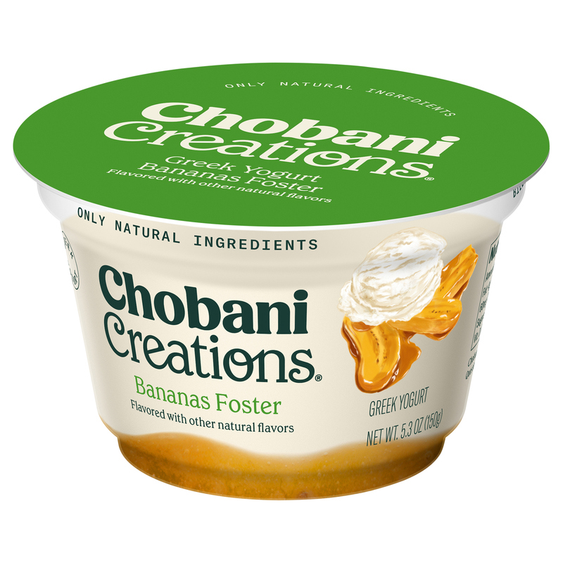 Chobani Yogurt, Greek, Bananas Foster | Giant Eagle | Because It