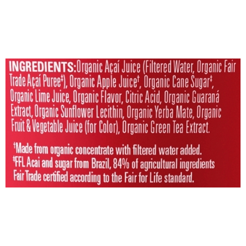 Sambazon Organic Energy Acai Superfruit Juice Blend | Giant Eagle