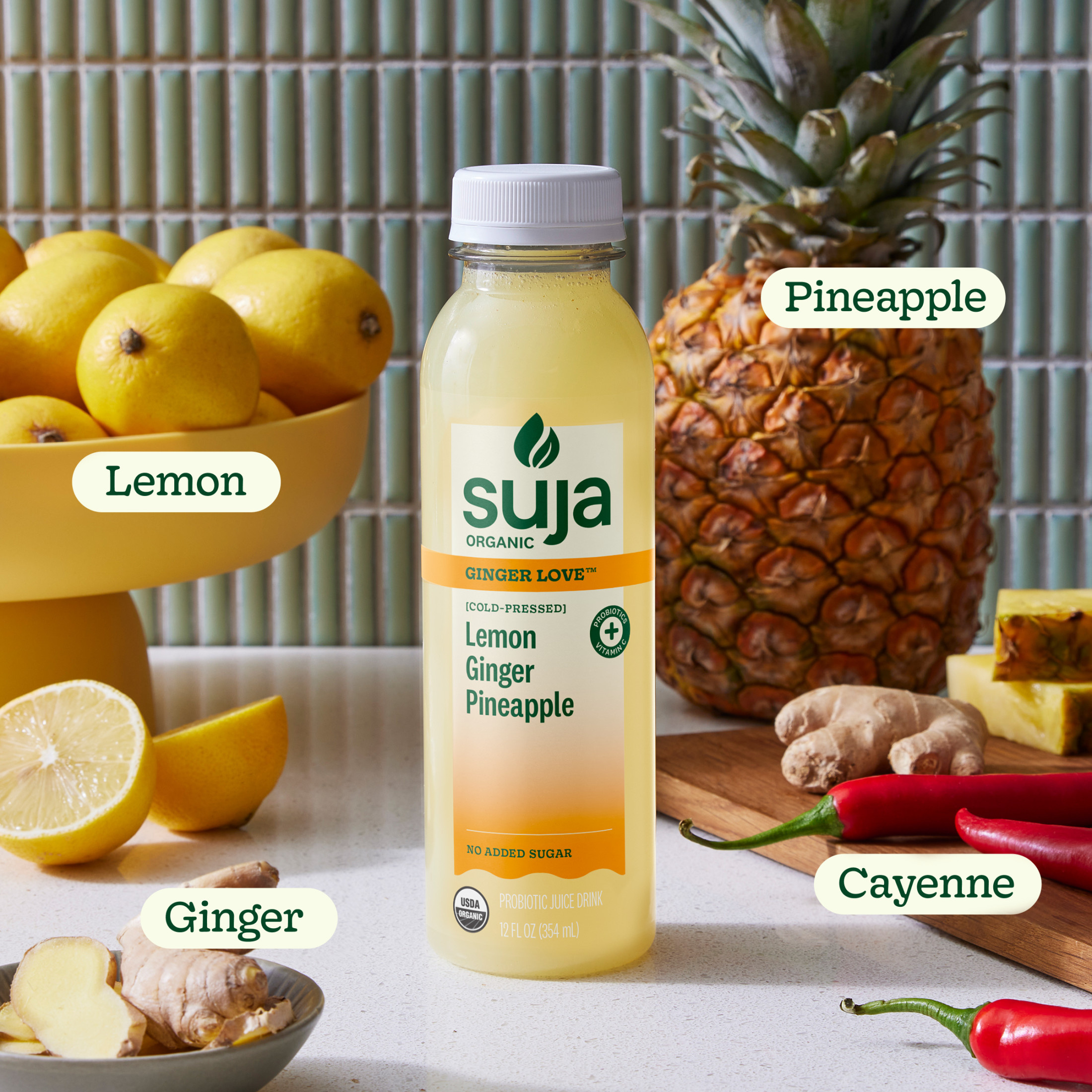 Suja Organic Juice, Ginger Love | Giant Eagle | Because It Matters