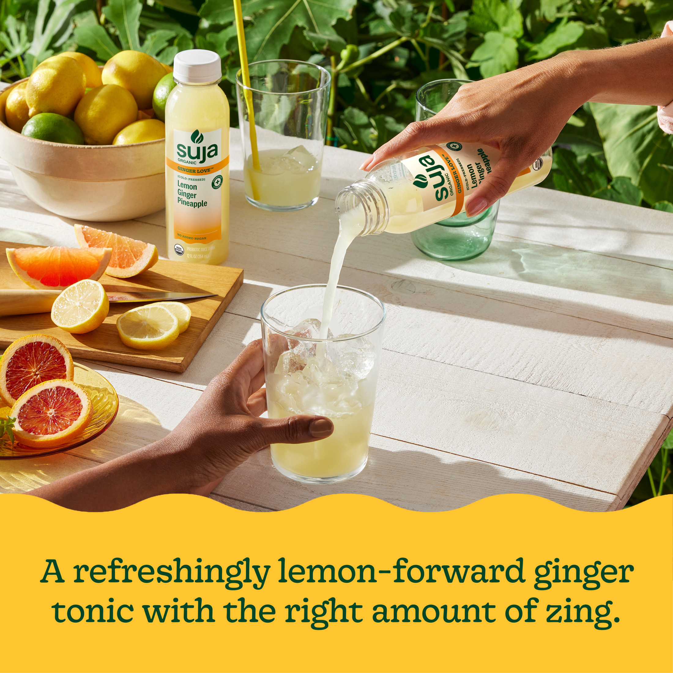 Suja Organic Juice, Ginger Love | Giant Eagle | Because It Matters