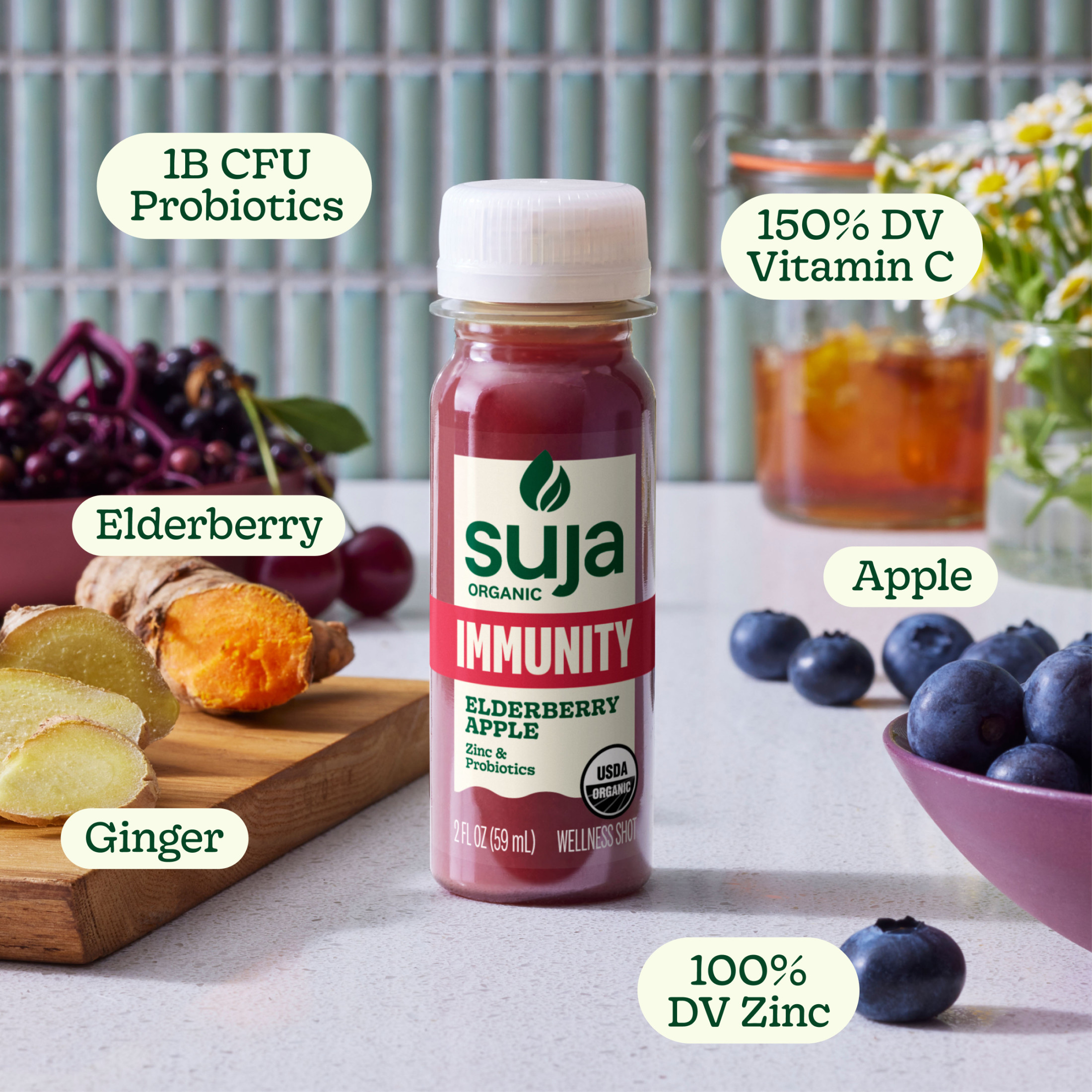 Suja Organic Juice, Immunity Elderberry Tray | Giant Eagle