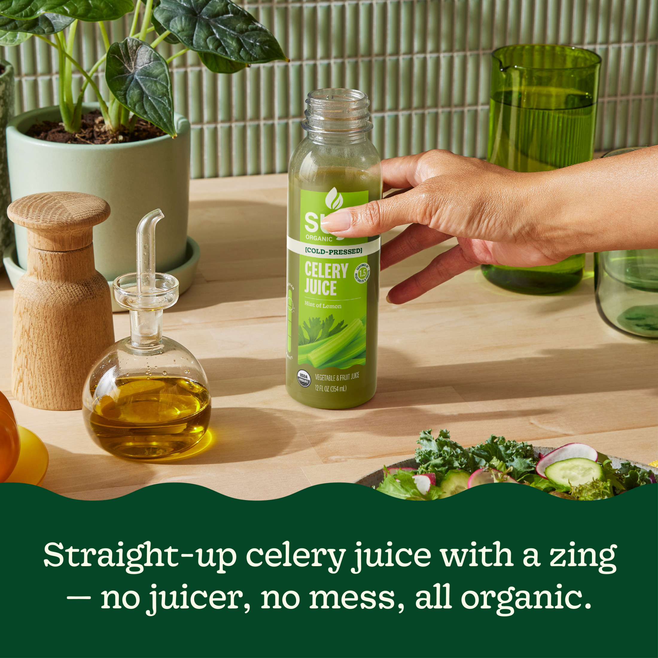 Suja Organic Juice, Celery | Giant Eagle | Because It Matters