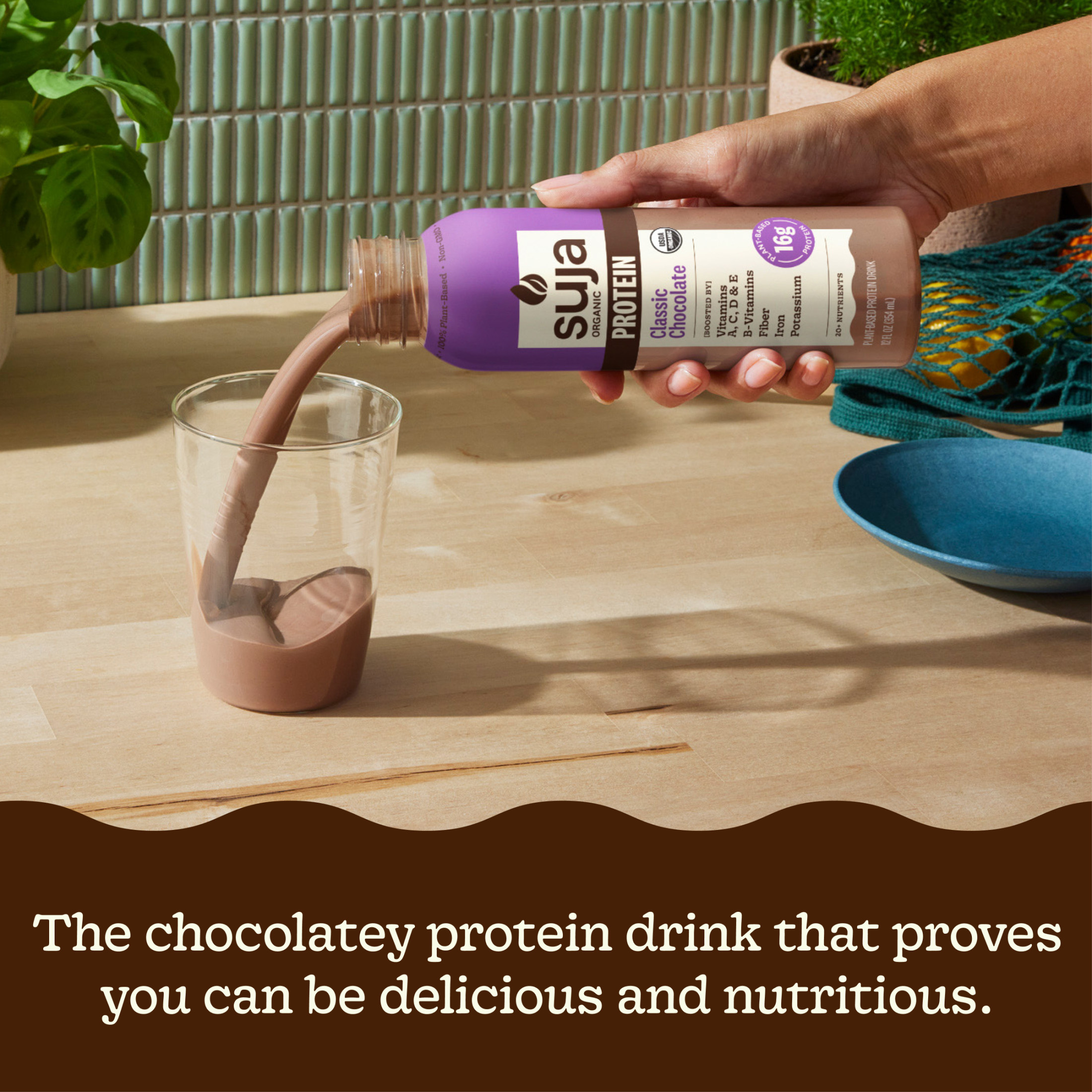Suja Organic, Protein Chocolate Shake | Giant Eagle | Because It