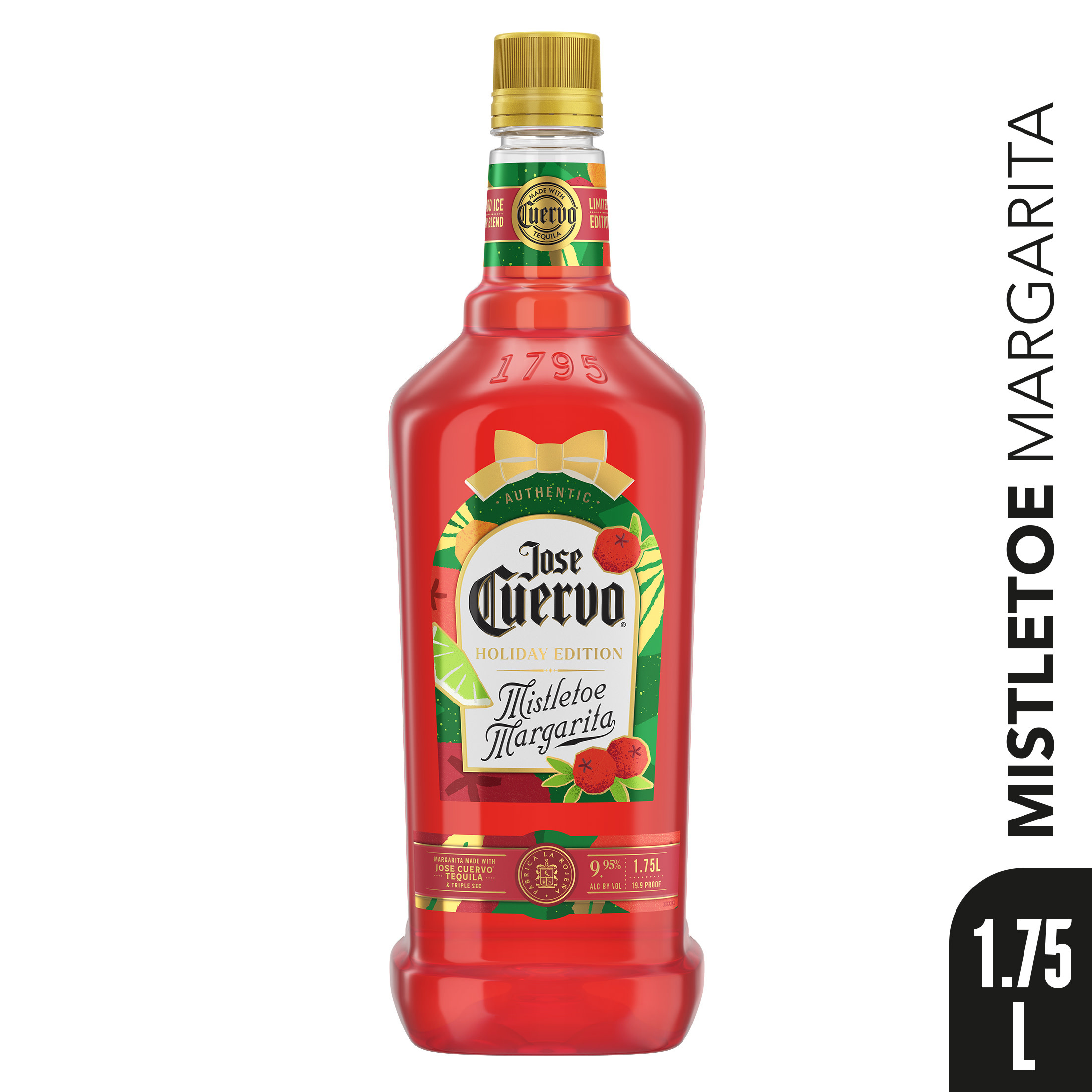 Jose Cuervo® Authentic Margarita Mistletoe Ready to Drink Cocktail