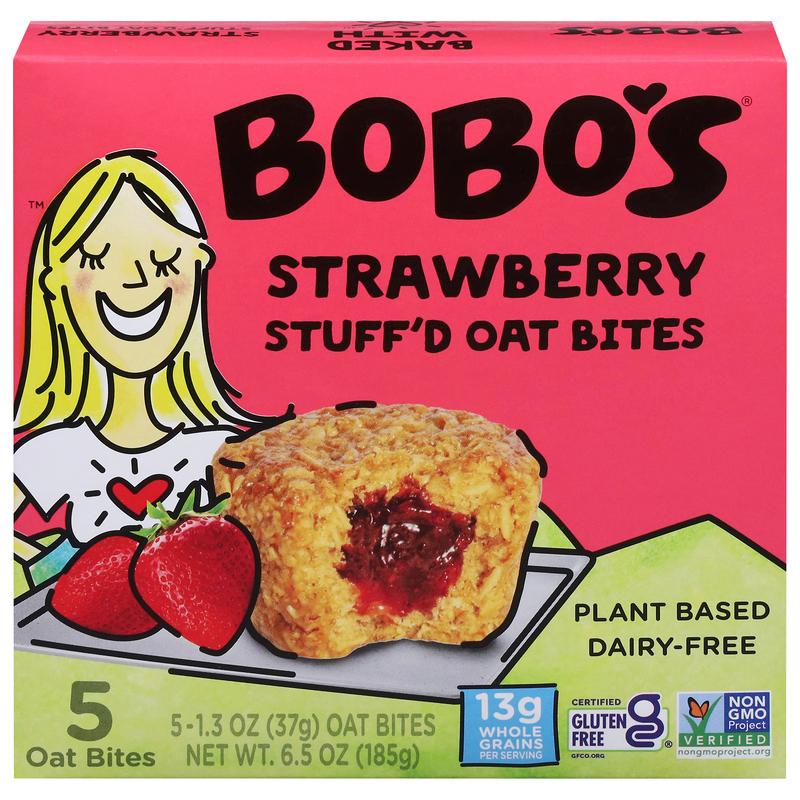 Bobo's Stuff'd Strawberry Oat Bites | Giant Eagle | Because It