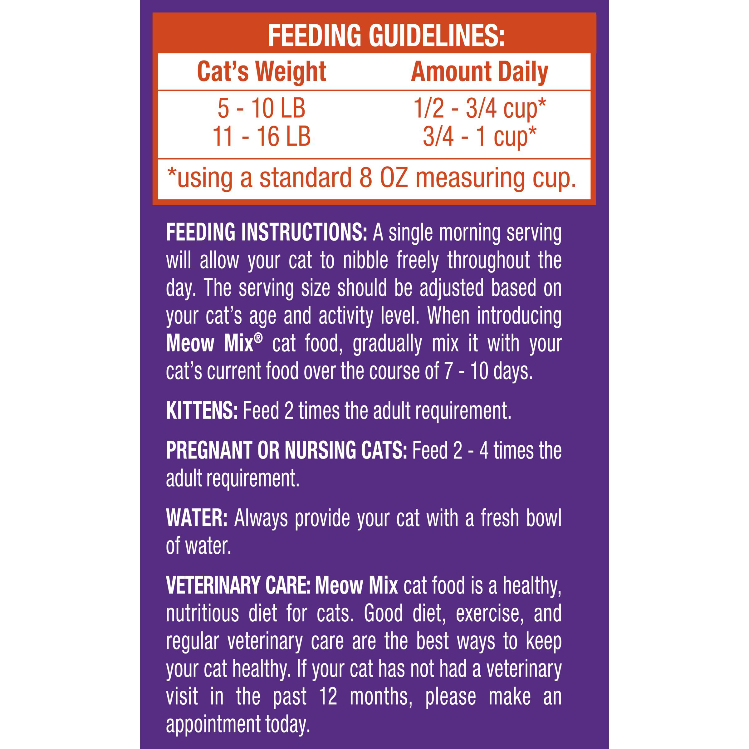 Meow Mix Original Choice Dry Cat Food, 16 lb. Bag | Giant Eagle