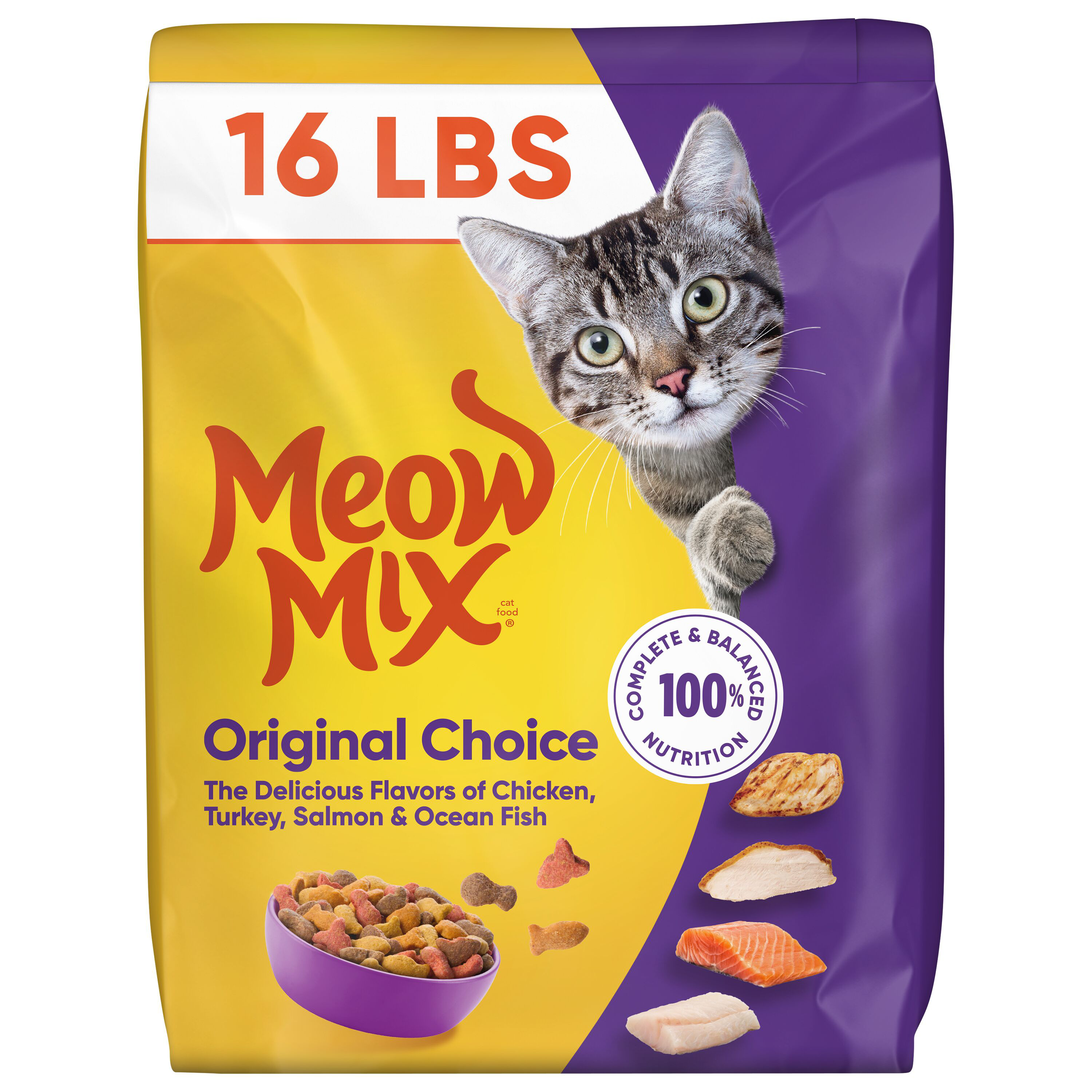 Meow Mix Original Choice Dry Cat Food, 22 Pound Bag | Giant Eagle