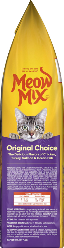 Meow Mix Original Choice Dry Cat Food, 3.15 lb. Bag | Giant Eagle